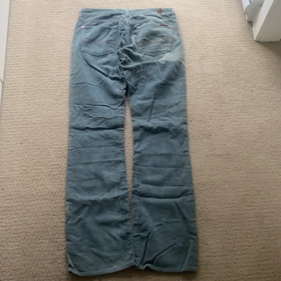 7 For All Mankind stretch cord jeans. - Picture 2 of 4
